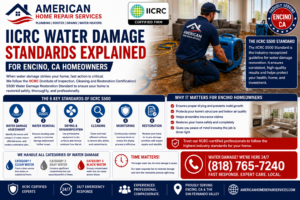 IICRC Water Damage Standards Explained for Encino, CA